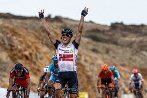 Tour of Oman 2016 - 17/02/2016 - Stage 2 : Omantel Head Office - Quriyat ; 162 km - BOASSON HAGEN Edvald, Dimension Data, vainqueur du jour, winner of the day